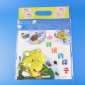 0.18mm clear PVC plastic packing bag for cards