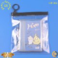 2015 Hot selling item clear plastic packaging bag with black zipper Quality Choice