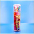 2015 flower printing zipper stand-up pounch for swimming underwear