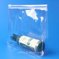 2016 promotional new product zipper clear pvc cosmetic bag with zipper