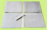 4 pages 0.14 frosted cd cover with white non-woven fabric for cd store