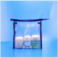 Clear side gusset stand-up PVC ducument zipper bag