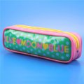 Colorful plastic for stationary pencil bag