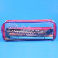 Custom size printing clear pvc cosmetic bags
