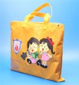 Cute children printing nylon hand tote bag for gift packing