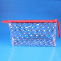 Fashion promotional clear PVC cosmetic bag, PVC vanity bag with zipper