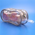 Gift small cosmetic clear pvc with zipper bag