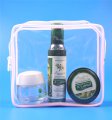 High Quality Clear Plastic Promotional EVA Zipper Cosmetic bag