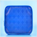 Hot sell blue frosted zipper swimming suit packing bag