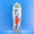 Inflatable gift clear pvc zipper bread food bag factory