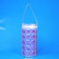 New design clear PVC Plastic portable wine cooler bag factory supply