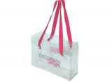 Oem square shape waterproof eva clear vinyl bags cosmetic bag