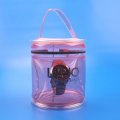 Promotion tote bags red clear pvc bag with handle