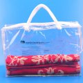 Pvc promotional transparent tote gift bag for baby care