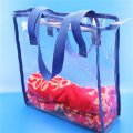 Specialized Cosmetic Makeup pvc bag plastic shopping bag with zipper