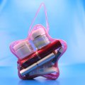 Toiletry transparent clear cosmetic pvc bag