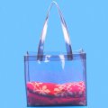 Top selling for college girls custom clear tote pvc bags