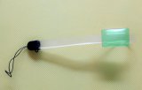 Transparent plastic mobile phone strap