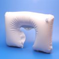 U shaped travel air filled neck pillow