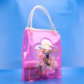 birthday pink gift bags for girl packing cute doll with handle