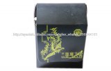 black pp plastic bag for gift with printed logo