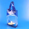 clear small gift bag with handle