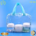 custom clear blue plastic bags plastic handbag
