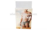 fashion men underwear packing box for promotion