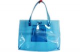 plastic fashion women handbags with inside pocket