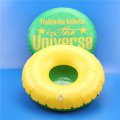 pvc inflatable swimming ring colorful printing