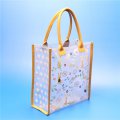 quality PVC women tote bags with PU edge
