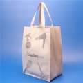 screen printing plastic gift hand bags for promotion