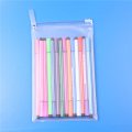 translucent PVC zipper bag for pencil