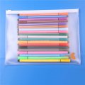translucent school supplies bag for documents