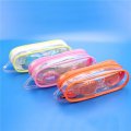 wholesale clear PVC makeup bags with strap